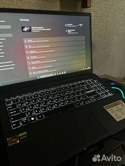 Игровой ноутбук Asus vivobook 15 pro