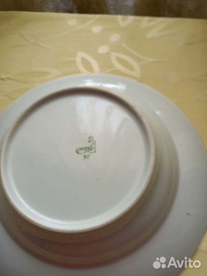 Тарелки суповые(фарфор) СССР