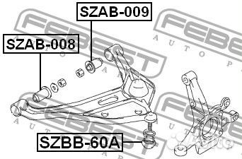 Пыльник опоры шаровой нижнего рычага 30x26x17