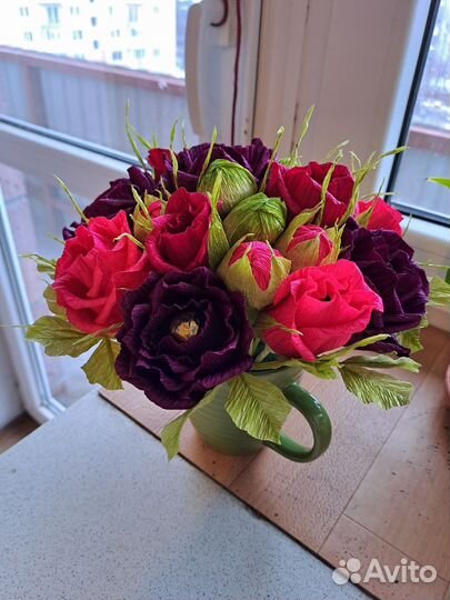 Сладкие букеты из конфет