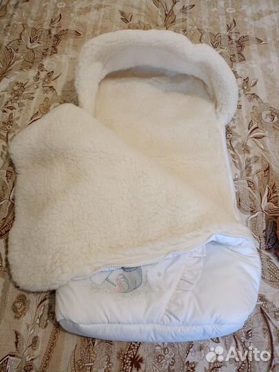 Конверт на выписку зимний