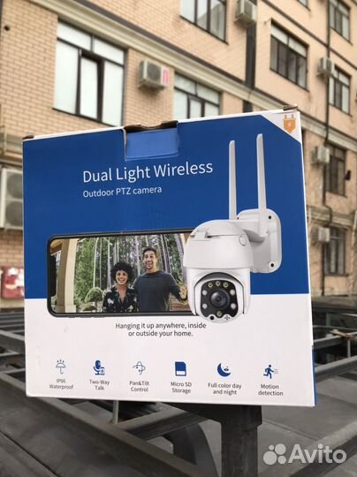 4G Камера с раздачей Wi-Fi (камера-роутер 2в1)