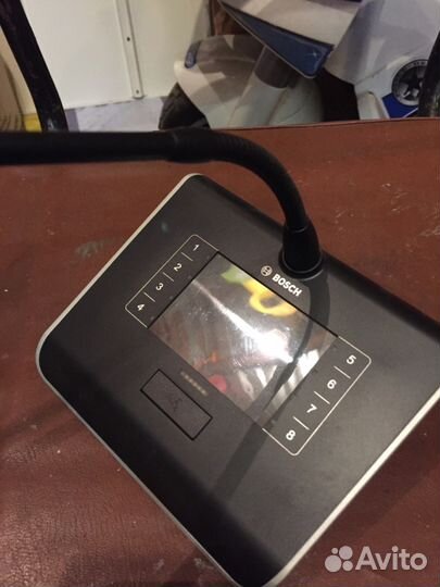 Вызывная станция bosch PLM-8CS Микрофон на ножке