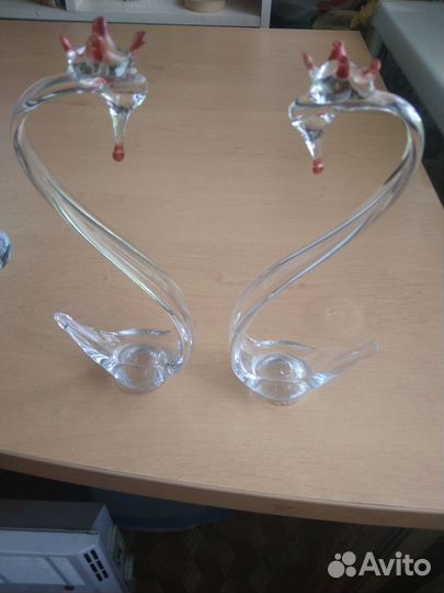 Лебеди из стекла