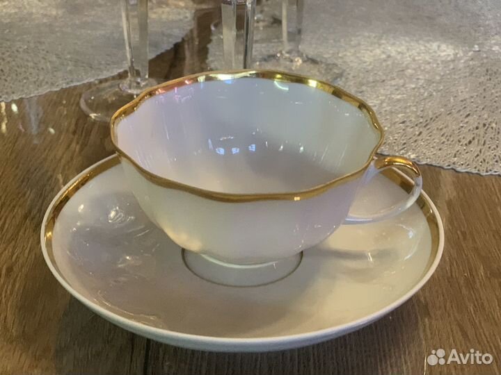 Чайная пара Дулево