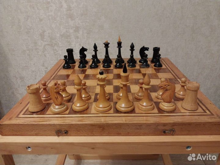 Шахматы турнирные СССР 1961 год.ручная работа