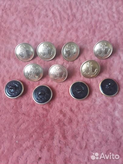 Пуговицы вмф