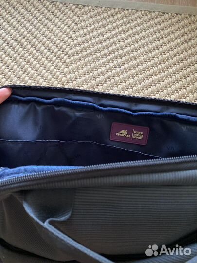 Сумка для ноутбука rivacase 8730 grey до 15.6