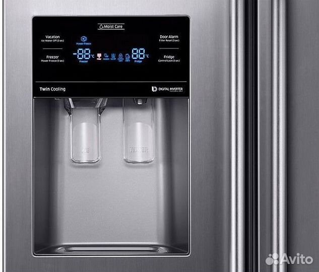 Холодильник Samsung RS53K4600SA нержавеющая сталь