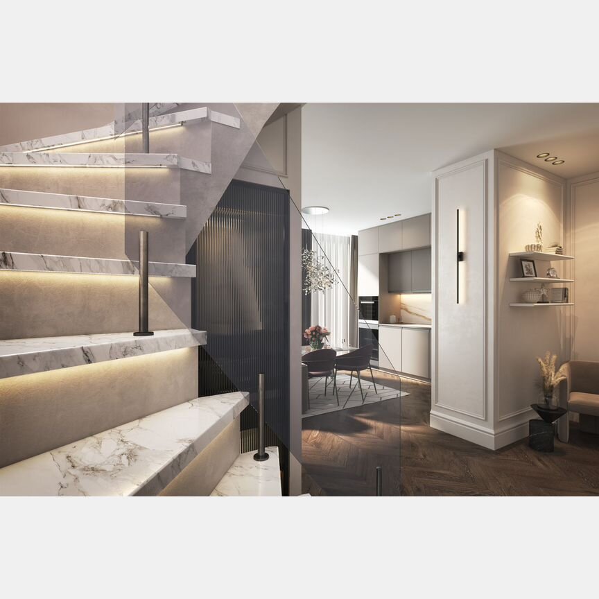 3-к. квартира, 95,7 м², 3/19 эт.