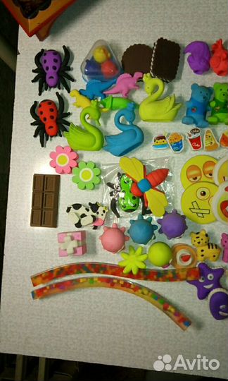 Ластики фигурные