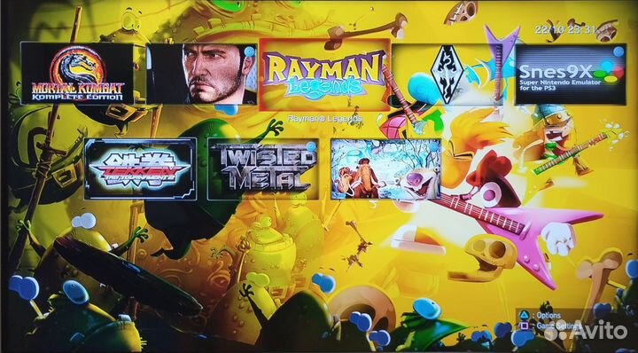 Sony PS3 прошитая 500 GB 2 Джойстика