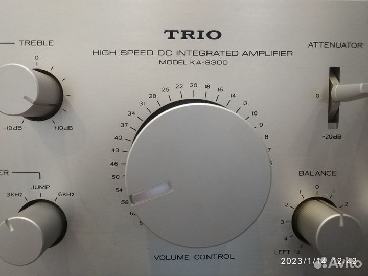 Усилители Marantz PM-80, Luxman, Trio и другие