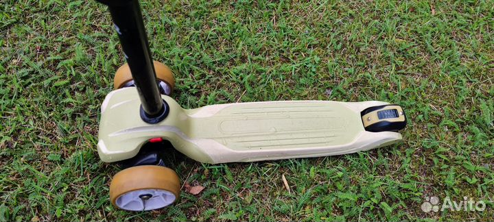 Самокат 3-сный, светятся колёса, унисекс, прочный