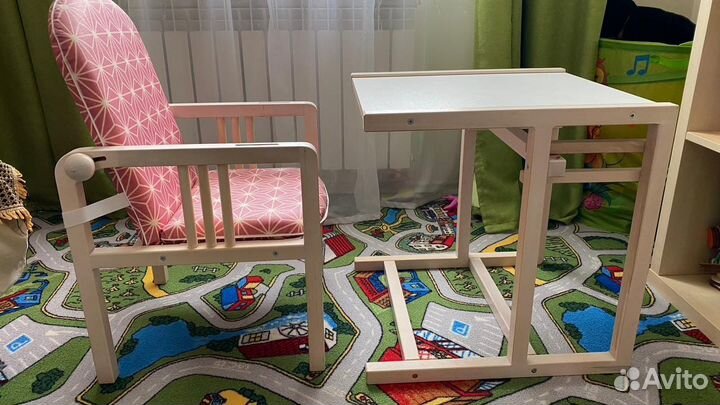 Детский столик и стульчик