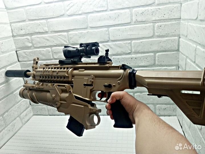 Автомат с орбизами HK 416 + обвесы