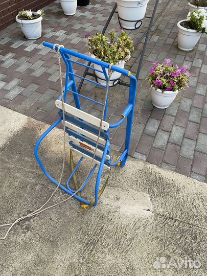 Коляска санки