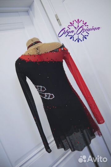 Платье Костюм для фигурного катания 146