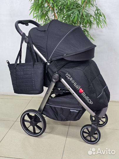 Прогулочная коляска Luxmom 730 Libra (чёрный)