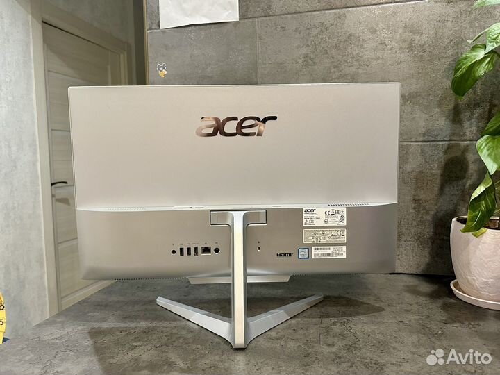 Моноблок Acer C24-860 / i3-7130 / 8gb / SSD-256gb