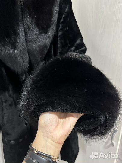 Шуба мутоновая