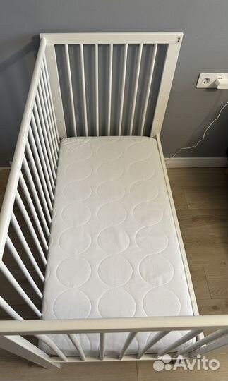 Кровать для новорожденных IKEA gulliver, 60x120 см