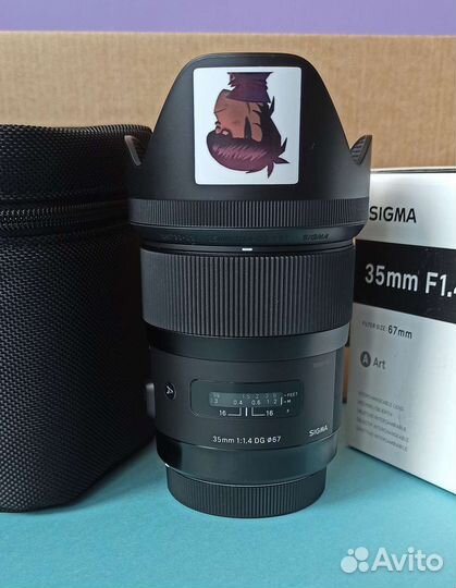 Продам Sigma AF 35mm f/1.4 DG HSM Art Canon EF