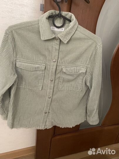 Вельветовая рубашка zara детская