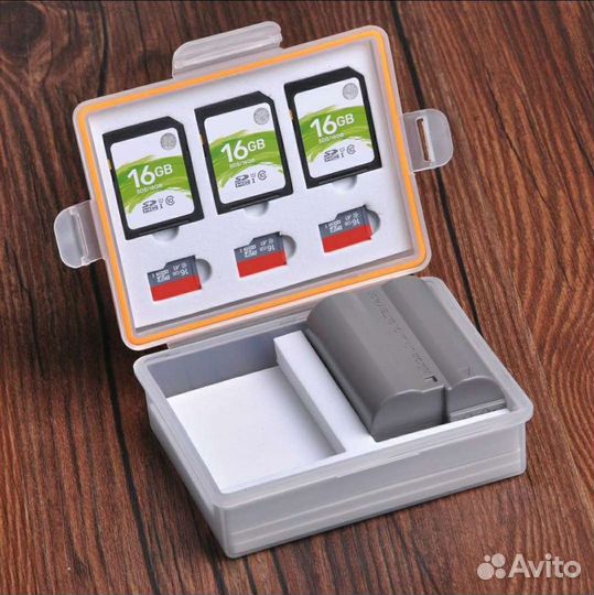 Бокс для аккумуляторов и карт памяти SD/Micro SD