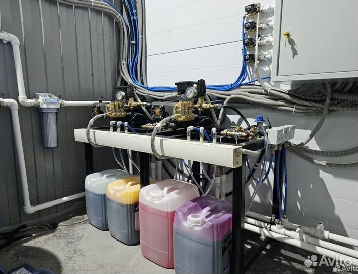 Оборудование для мойки самообслуживания