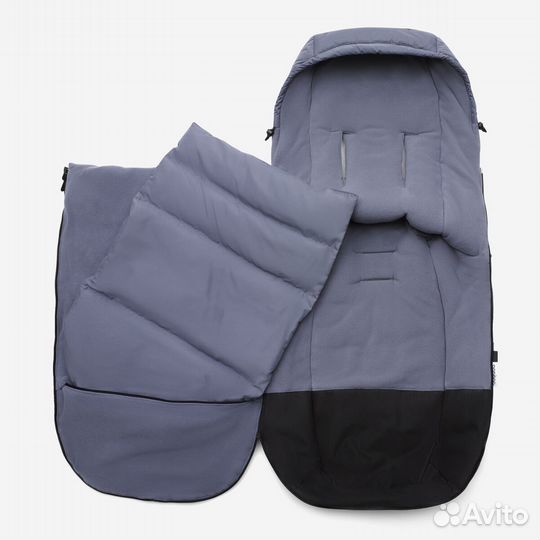 Bugaboo performance winter footmuff Seaside blue