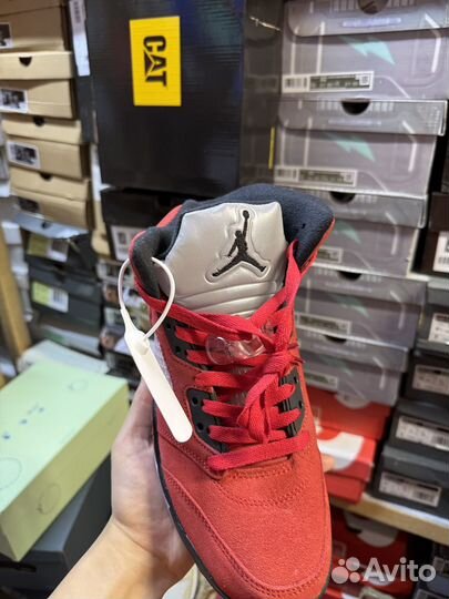 Nike Air Jordan 5 Raging Bull Red 41-45