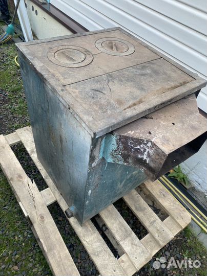Котел твердотопливный 