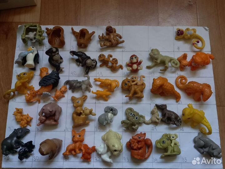 Киндеры, животные