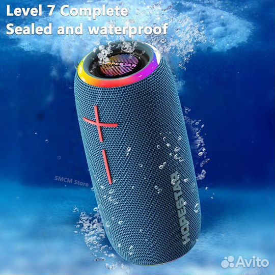 Портативная колонка hopestar P35 Подсветка 10W*2 B