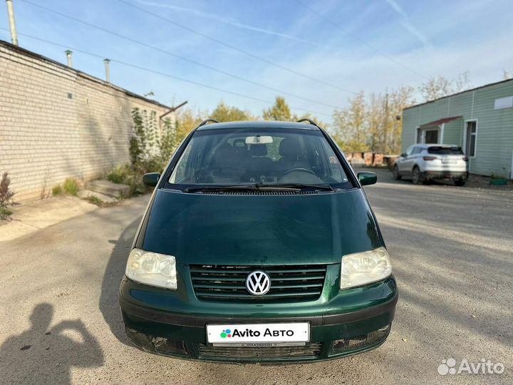 Volkswagen Sharan 1.9 МТ, 2002, 450 000 км