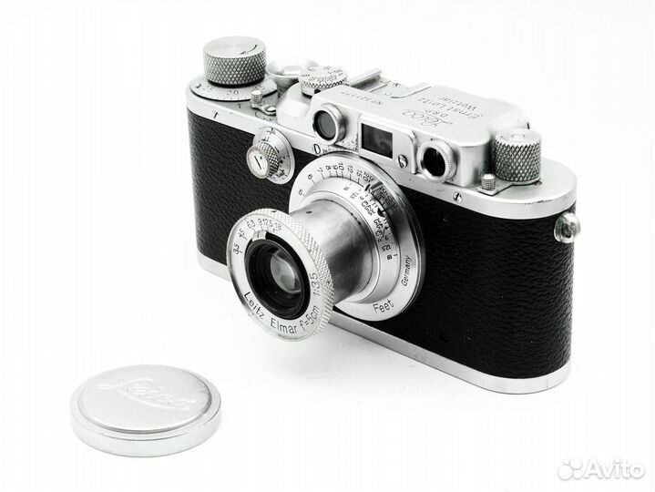 Leica iiib + Elmar 3.5/50 с документами