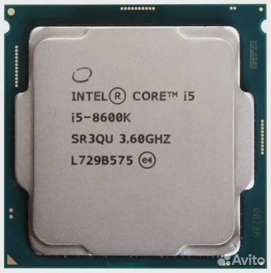 Intel core i5 8600k