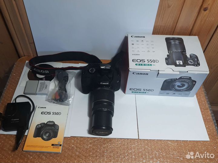 Canon 550d +55-250мм