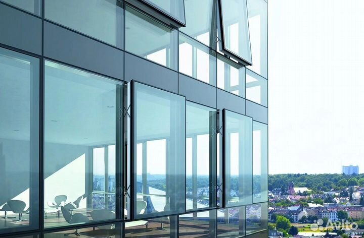 Алюминиевое остекление фасадов и зданий