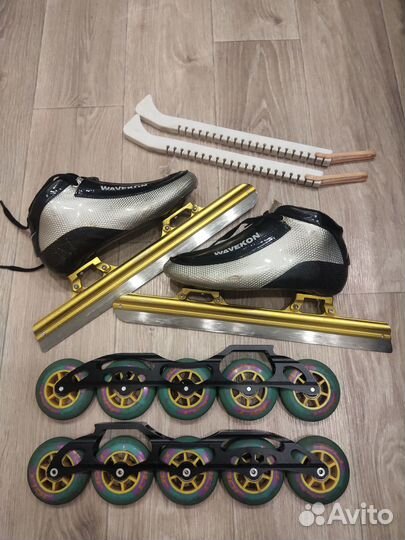 Коньки конькобежные