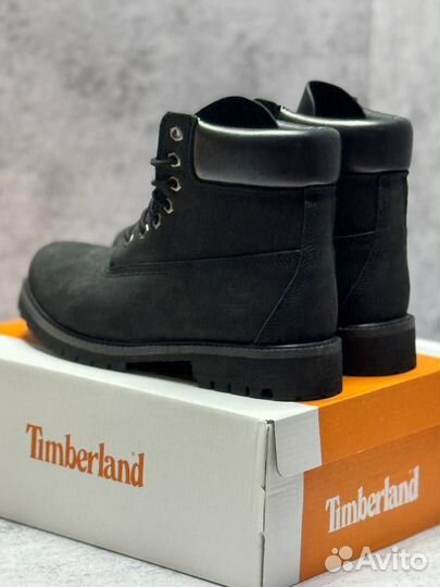 Ботинки timberland черные