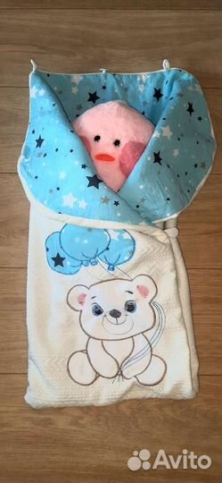 Конверт на выписку, весна, лето