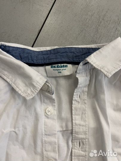 Рубашка для мальчика 6-7 лет 2 штуки