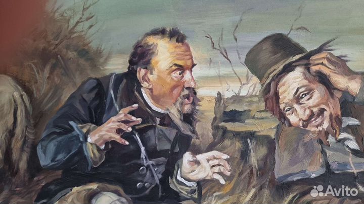 Картина Охотники на привале