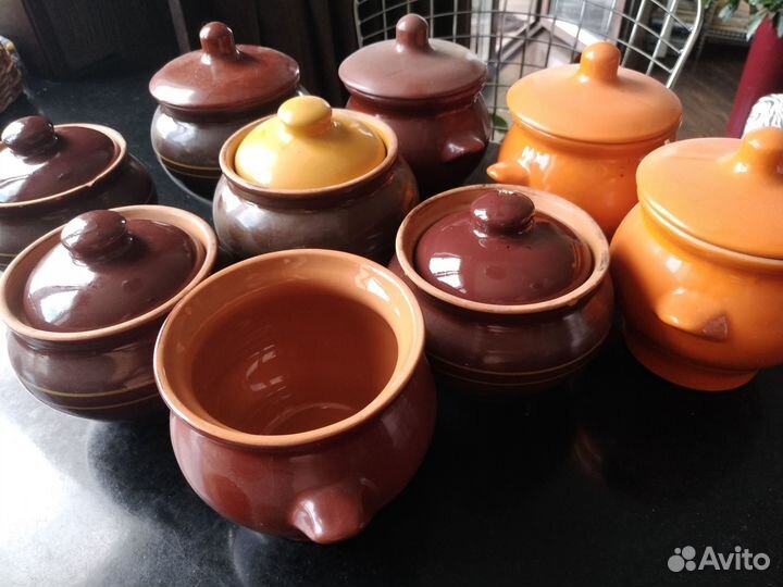 Горшочки керамические для готовки