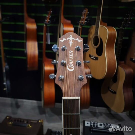 Crafter GAE-6 Электроакустическая гитара + кейс