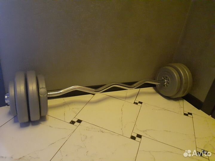 Штанга гриф блины