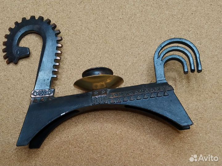 Подсвечник конь, Сарапул, СССР