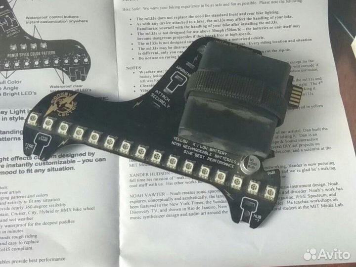 Подсветка велосипедная на колеса